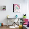 thumbnail image 2 of Stupell Industries You Are Very Magical Unicorn Graphic Art Jet Black Floating Framed Canvas Print Wall Art, Design by Andrea Jasid Grassi, 2 of 6