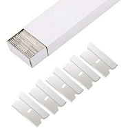 10 Pack Heavy Duty Standard Safety Razor Blades, Single Edge Refills ...