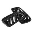 thumbnail image 3 of Air Outlet Vent Trim Car Air Vent Cover Air Vent Frame Air Vent Trim Carbon Fiber Decoration 2Pcs/Set Carbon Fiber Center Console Air Outlet Vent Trim Cover Fit For  Sylphy Sentra, 3 of 8