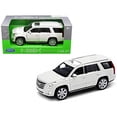 thumbnail image 1 of Cadillac Escalade 2017 avec Toit Ouvrant Blanc 1-24 - Modèle Réduit 1-27, 1 of 1