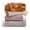 All Season- Oatmeal, variant on 100% Cotton Blanket for Twin Size Bed | Lightweight and Breathable Waffle Weave Blankets for Summer & Spring | Versatile, Layering Pink Bed Blanket, Redwood, 90x66 inches