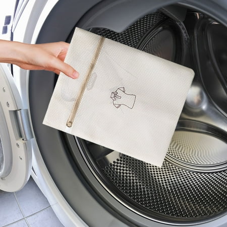 

MRULIC Durable Fine Mesh Laundry Bags For Delicates With Premium Zipper Travel Storage Organize Bag Clothing Washing Bags For Washing Machine Laundry Blouse Bra Hosiery Stocking Unde