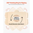 thumbnail image 6 of KFFKFF 2000-Piece Rotating Puzzle Board with 5 Drawers and Cover, 40x29 in Portable Wooden Table, Jigsaw Puzzle Accessories for Adults, Puzzle Organizer Storage System, Ideal Birthday Gift for Mom, 6 of 9