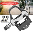 thumbnail image 4 of Self-locking Bicycle Pedal, Repair Accessory Aluminum Alloy Stable Bike Pedals High Strength Bike Pedal, Anti-slip For Cycling Mountain Bike Riding Road Bike, 4 of 8