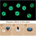 thumbnail image 5 of 20pcs Luminous Dragon Craft Safety Eyes 22mm Luminous Safety Craft Eye Dragon Eye Plastic & Glass Craft Eyes Half Round Safety Eyes for Puppet Plush Bear Decor Royal Blue, 5 of 6