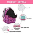 thumbnail image 4 of Abstract Indian Mandala Backpack - Stylish Waterproof School Bag for College Students, Emotional Healing Design, Ergonomic Support & Spacious Storage, 4 of 6