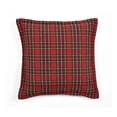 thumbnail image 4 of Lush Decor Home Family Blessing Plaid Embroidery Script Decorative Pillow Cover - Red - 20 L x 20 W In., 4 of 7