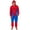 Classic Spider-Man, variant on Marvel Classic Spider-Man Superhero Adult Hooded Union Suit Costume Pajama For Men and Women