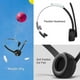 thumbnail image 3 of Auriculares Bluetooth para teléfono móvil con micrófono, auriculares inalámbricos de oficina, auriculares supraaurales, auriculares Bluetooth para coche., 3 of 5