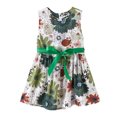 thumbnail image 2 of Odeerbi Clearance Toddler Kids Baby Girls Cute Summer Flowers Print Vacation Dress Suspender Skirt Floral Dress, 2 of 8