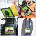 thumbnail image 4 of Funda SEYMAC de serie para iPad de 11ª y 10ª generación, 11 pulgadas/10,9 pulgadas, verde+negro, 4 of 8