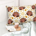 thumbnail image 6 of Disketp Pillow Covers Fall Turkey Pattern Throw Pillow Case Cushion Covers,Cushion For Bedroom,Couch,Home-14"X20", 6 of 9