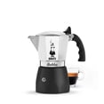 thumbnail image 1 of Bialetti - Nueva cafetera Brikka, Moka Pot, la única cafetera para estufas capaz de producir un espresso rico en crema, 4 tazas (6 onzas), aluminio y negro, 1 of 5