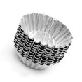 thumbnail image 1 of 20 piezas tarta de huevo, molde de aluminio para galletas, cupcakes, molde forrado, herramienta para hornear de estaño, 1 of 5