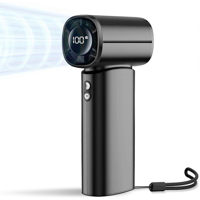 2025 Newest Portable Handheld Fan, 100 Speed Adjustable Mini Turbo Fan, 6000mAh