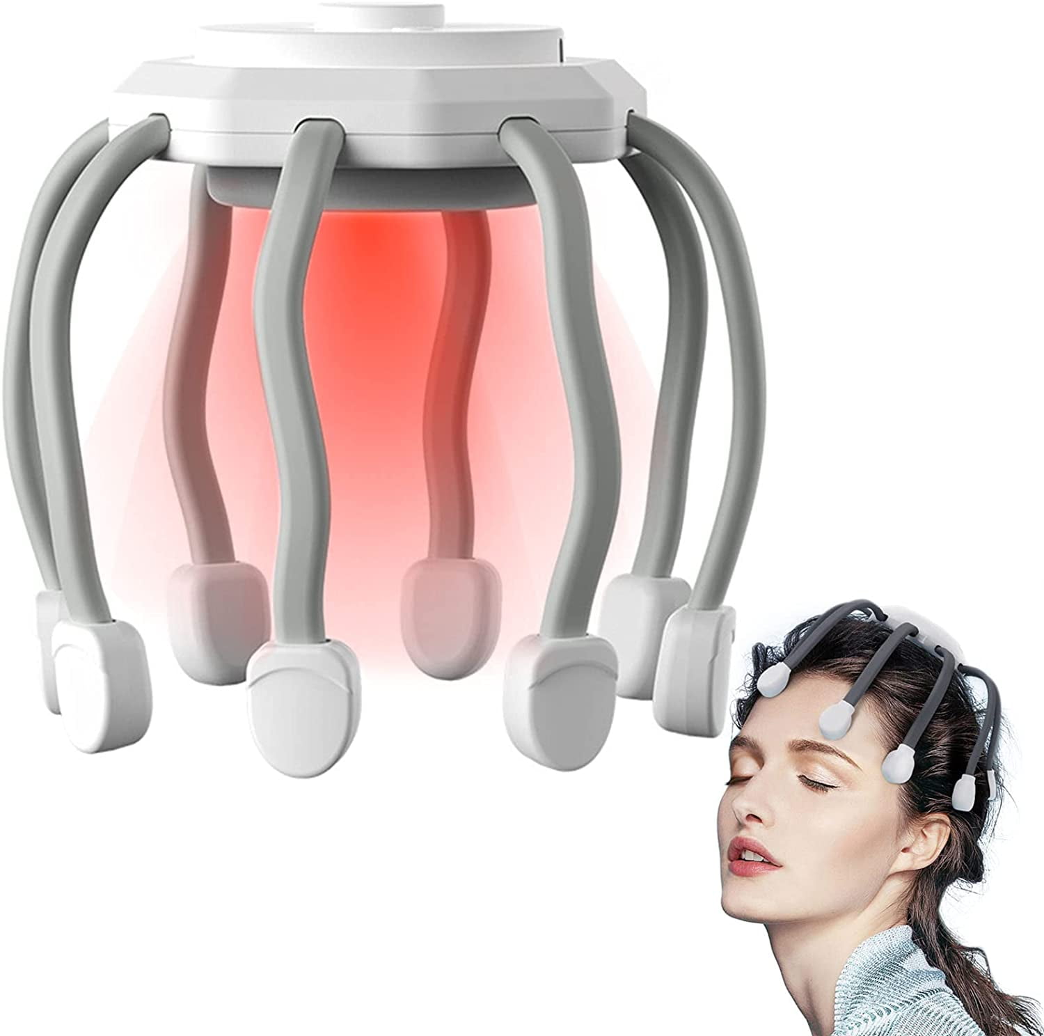 TRIANU Ultra Scalp Massager, Electric Scalp Massager with 3 Modes, 360