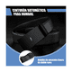 thumbnail image 2 of 2 Cinturones  Con Hebilla Automática Para Hombre 120cm Lab.G, Negro Puro, 2 of 5