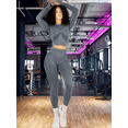 thumbnail image 2 of Pack De 2 Conjuntos De Yoga Unitalla Mujer Ropa Deportiva Gym O Casual, 2 of 5