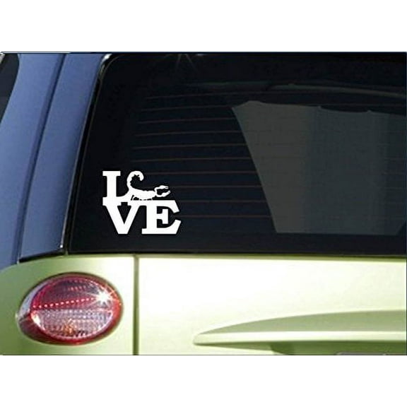 Scorpion love sticker *H169* 6" vinyl desert decal