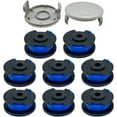 thumbnail image 1 of Bgsha AC14RL3A .065 String Trimmer Replacement Spools & Cap High Quality Set, 1 of 5