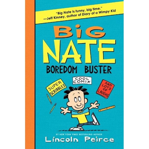Pre-Owned Big Nate Boredom Buster (Paperback) 0062091514 9780062091512