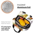 thumbnail image 6 of Lsque Scooby-Doo Print Insulated Lunch Bag with Thick Aluminum Foil Lunch Tote Bag with Front Pocket for Men and Women, Ideal for Work, School, Picnics, and Travel, 6 of 8