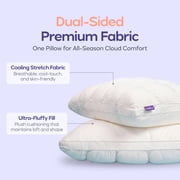 Mellow White Puff Pillow Standard