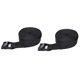 thumbnail image 1 of 2pcs Tie Down Strap Black Zinc Alloy Press Buckle Bandage 25mm Binding Tightening Rope, 1 of 5
