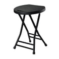 thumbnail image 2 of Folding Stool Furniture Ultralight Thickened Foot Rest Stool High Stool Foldable black, 2 of 9