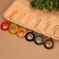 thumbnail image 5 of 10pc Cultural Braided Cord Holders with Ergonomic Fastener, Lightweight Loss-Proof Phone Chains, 5 of 9