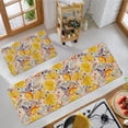 thumbnail image 6 of Lemon Kitchen Rug Sets of 2 Non Slip Washable, Lemon Kitchen Mat Set Home Decor Summer Kitchen Mats and Rugs, 6 of 6