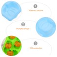 thumbnail image 4 of Miangastore 2pcs Mini Pumpkin Silicone Mold Cake Molds Halloween Easy Release Jelly Molds, 4 of 8