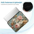 thumbnail image 5 of Quilted Laptop Sleeve for 13-16 Inch Laptops Protective Laptop Case Cover Lightweight Travel & Office Essentials Vintage Roses and Peonies, 5 of 8