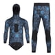 thumbnail image 3 of Traje de neopreno de 1,5 mm para pesca submarina para hombre, traje de buceo de una pieza con camuflaje, equipo de buceo para apnea, pesca submarina y kitesurf, 3 of 5