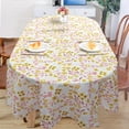 thumbnail image 4 of Country Oval Tablecloth 54x72in for Oval Table Waterproof Floral Table Cloths for Dining Room Indoor Outdoor Table Cloth, 4 of 6