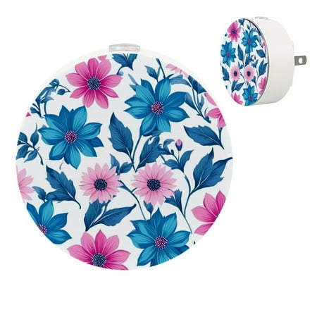

YZUOUZY Bedside Lamps Night Lights Bedside Lamps Set of 2 Floral Panttern