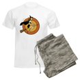 thumbnail image 6 of CafePress - Retro Witch Pajamas - Men's Light Loose Fit Cotton Pajama Set, 6 of 7