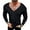 Black, variant on VJATTWR Long Sleeve Tee Shirt with Pocket, Men's Sizes M