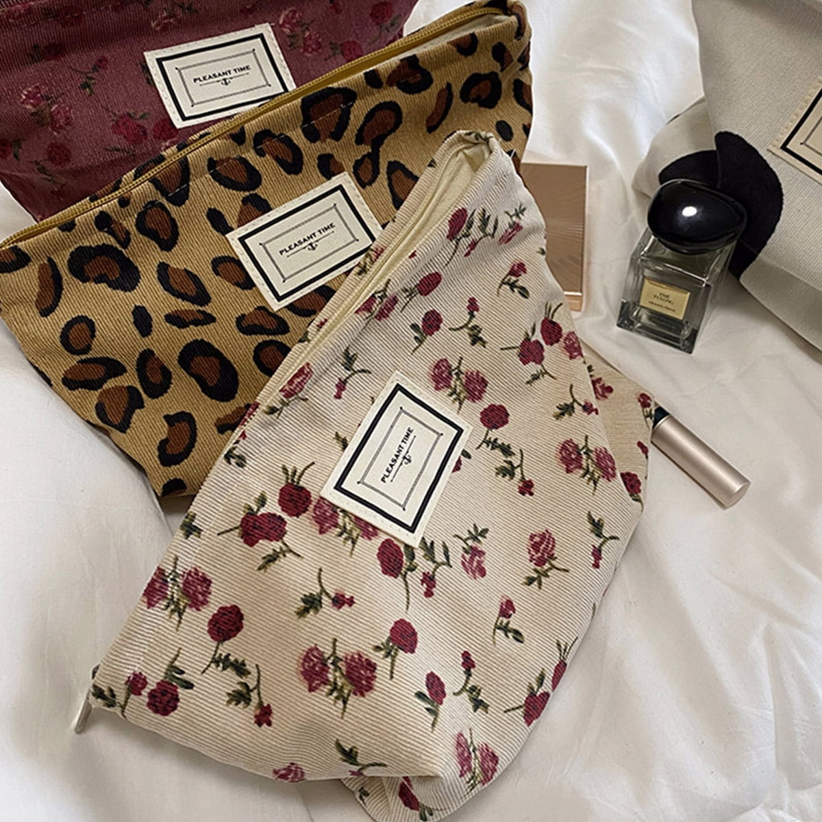 Cheers US Women Funny Makeup Bag Cute Cosmetic Bag Pouch for Purse