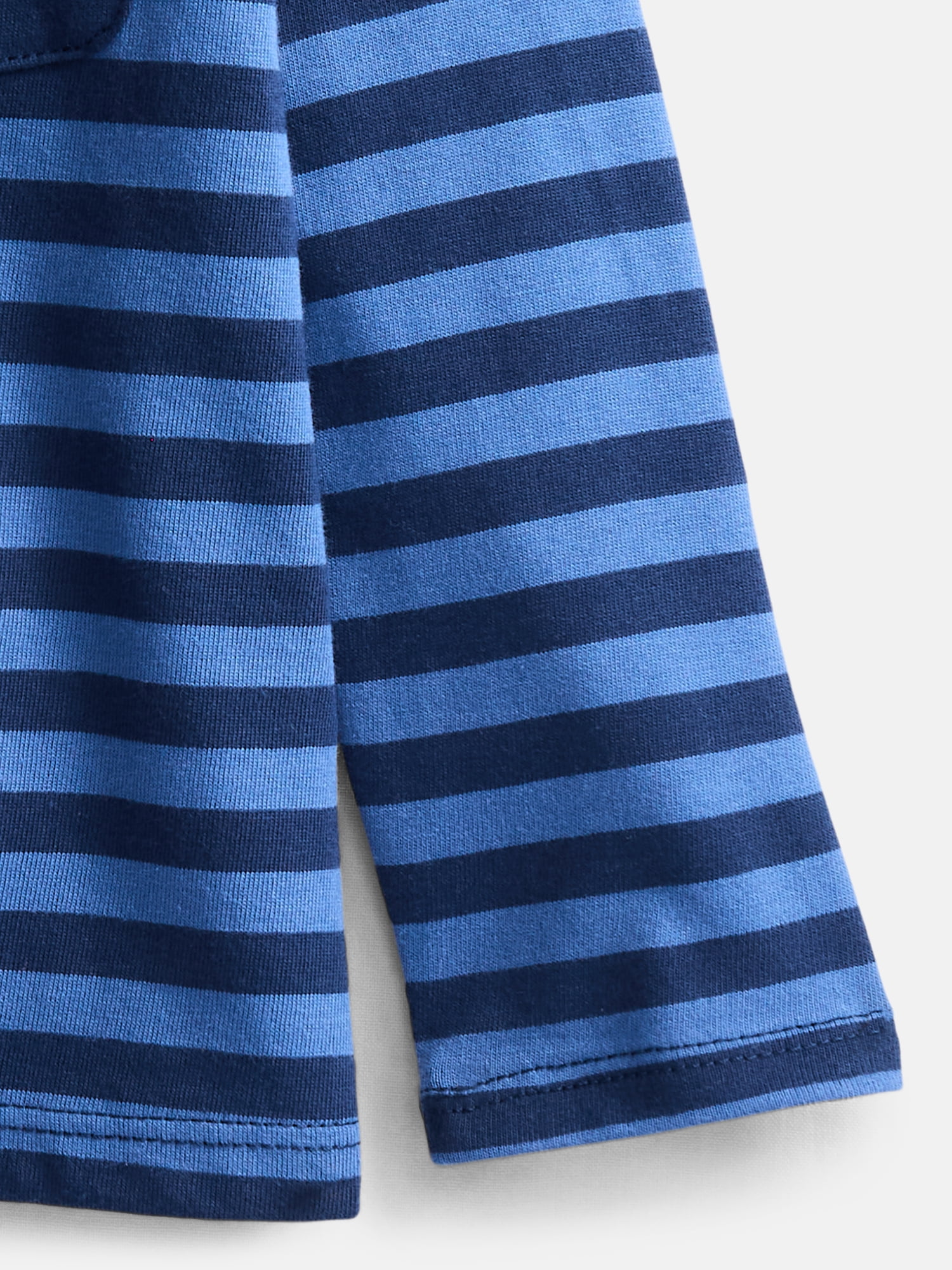 Wonder Nation Baby Boys Stripe Tee with Long Sleeves, Sizes 0-24 Months