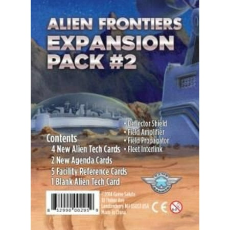 Frontier Iii Replacement Board Alien Frontiers Expansion Pack 2 Role-Playing Interactive Board Game Salute GSUH1009 ()
