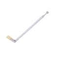 thumbnail image 3 of Universal AM/FM Car Antenna, Telescopic Stainless Steel, 5-Section 37cm, 1 Piece, 3 of 6