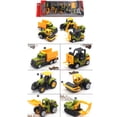 thumbnail image 2 of Huanledash 5Pcs 1/64 Diecast Alloy Engineering Racing Military Car Vehicle Model Kids Toy, 2 of 8