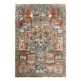 thumbnail image 2 of Unique Loom Outdoor Traditional Collection Area Rug - Heirloom (6' 1" x 9' Rectangle Multi/Beige), 2 of 11