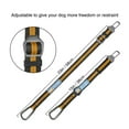 thumbnail image 3 of Kurgo Direct to Seatbelt Tether for Dogs, Adjustable, for any car, Carabiner Clip, Orange, 3 of 8