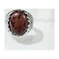 thumbnail image 6 of Mahogany Jasper Mans Ring, Natural Mahogany Jasper Ring, Silver Jewelry, 925 Silver Ring, Birthday Gift, Heavy Mens Ring, Arabic Design, Ottoman Style Ring, Christmas, Turkey Mens Signet Ring, 6 of 6