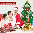thumbnail image 2 of EASTIN 3.2 FT Snowman Felt Christmas Tree for Toddler Kids DIY Christmas Snowman with 26 Ornaments Christmas Wall Hanging Decorations Xmas Decor Holiday Gifts for Boys Girls Party Supplies, 2 of 5