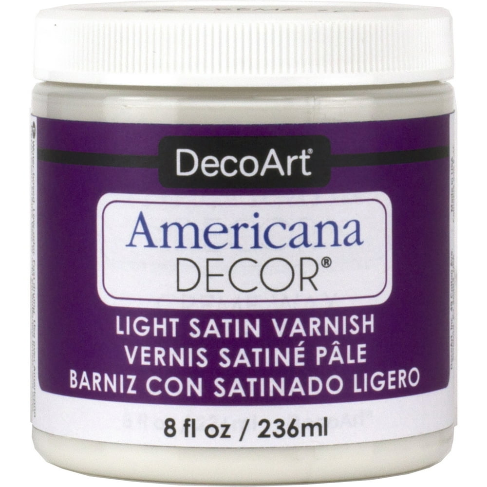 DecoArt Americana Decor Varnish, 8 oz., Light Satin