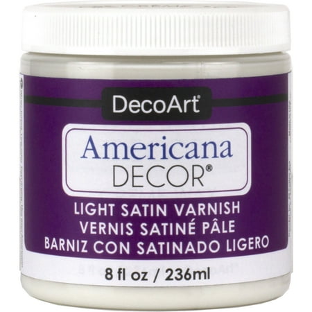 UPC: 0766218073099 | DecoArt Americana Decor Varnish 8 oz. Light Satin