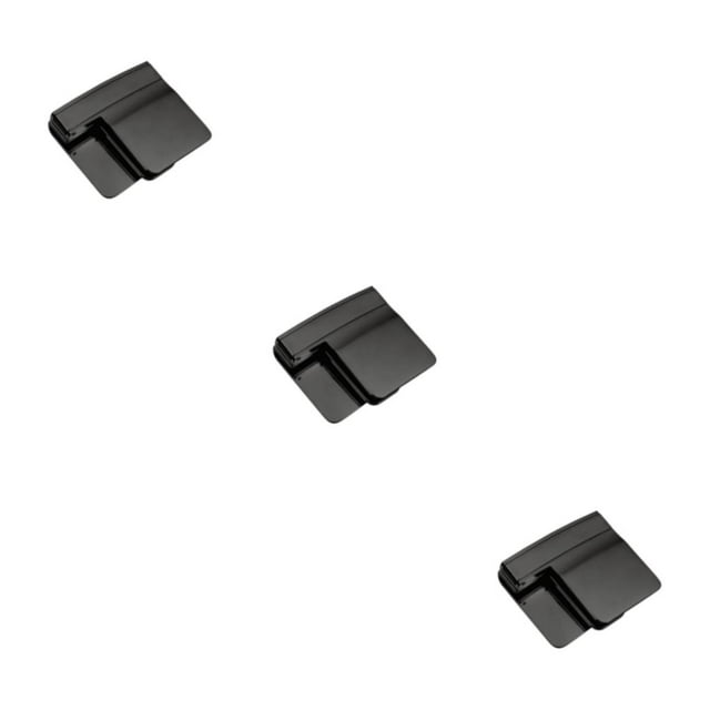 Maytalsory Foldable Belt Clip Comfortable And Convenient Suitable For Everyone Multifunctional And Foldable Zinc Alloy Belt Buckle black 3Set